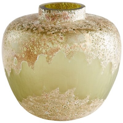 Alkali Brown 8.25'' Glass Table Vase - Image 0