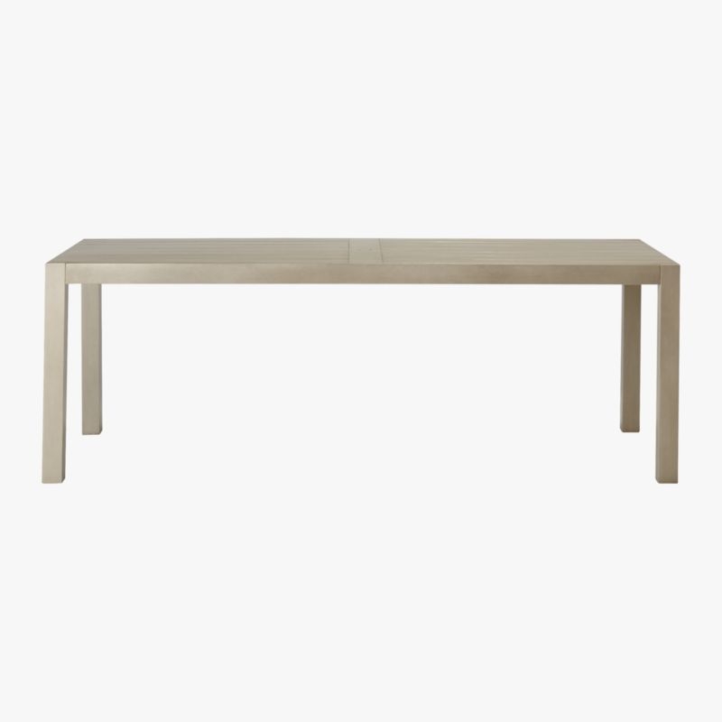Matera Large Grey Outdoor Dining Table - Image 2