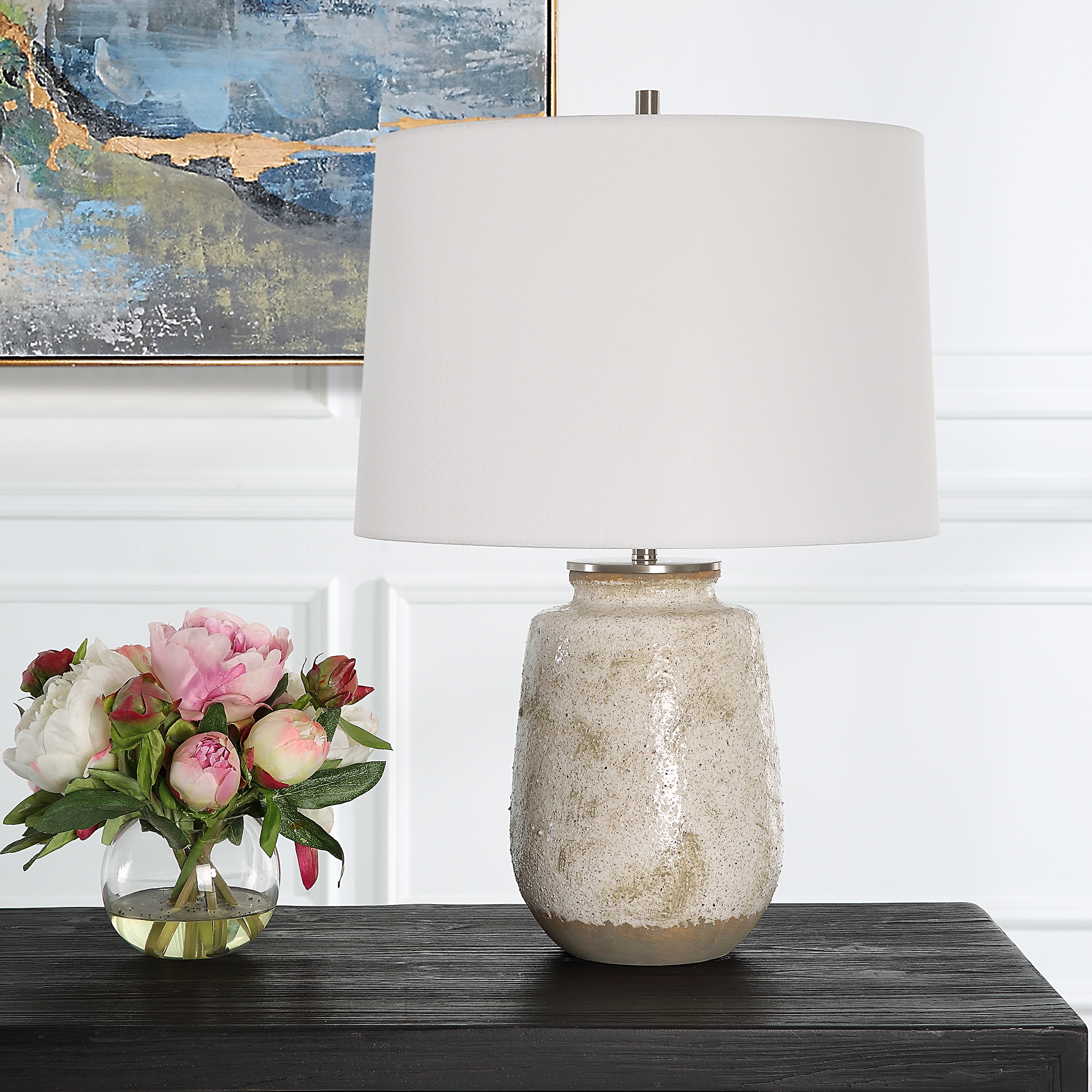 Medan Taupe & Gray Table Lamp - Image 2