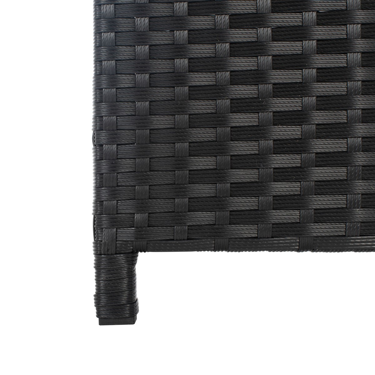 Enerson Outdoor Dining Set - Black/White - Safavieh - Image 3