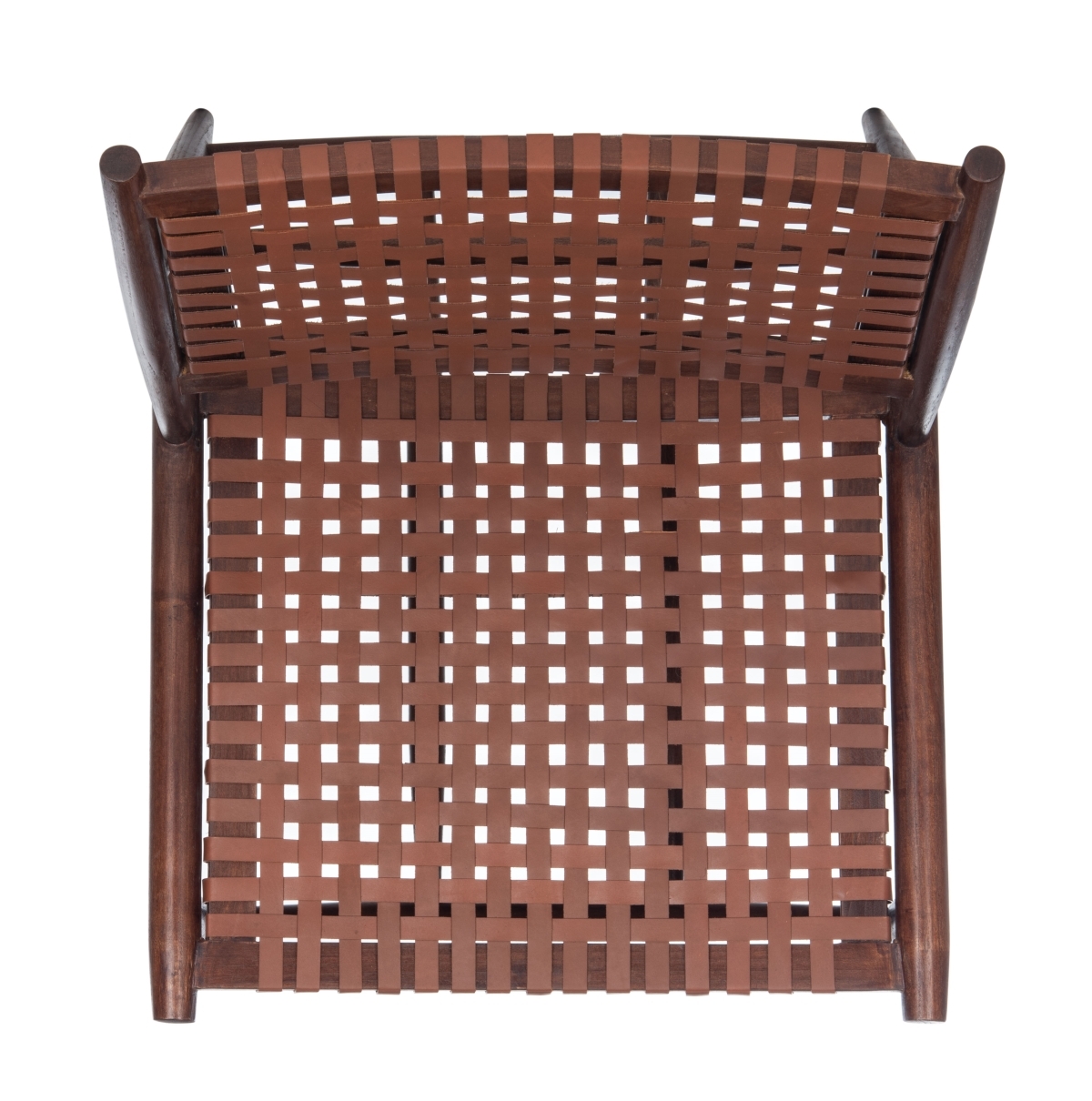 Soleil Accent Chair - Cognac / Brown - Safavieh - Image 4