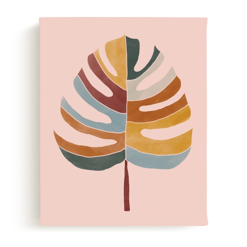 Chic Monstera Limited Edition Fine Art Print 1 - Image 0