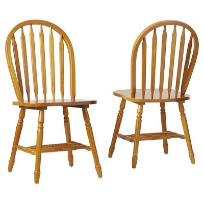 Gennevilliers Solid Wood Windsor Back Side Chair - Image 0