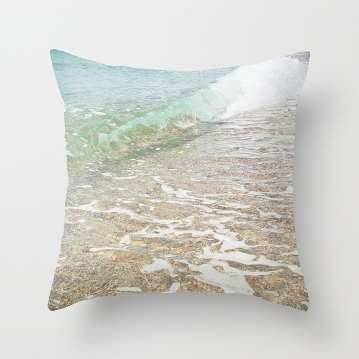 Rolling In Throw Pillow by Cassia Beck - Cover (24" x 24") With Pillow Insert - Indoor Pillow - Image 0