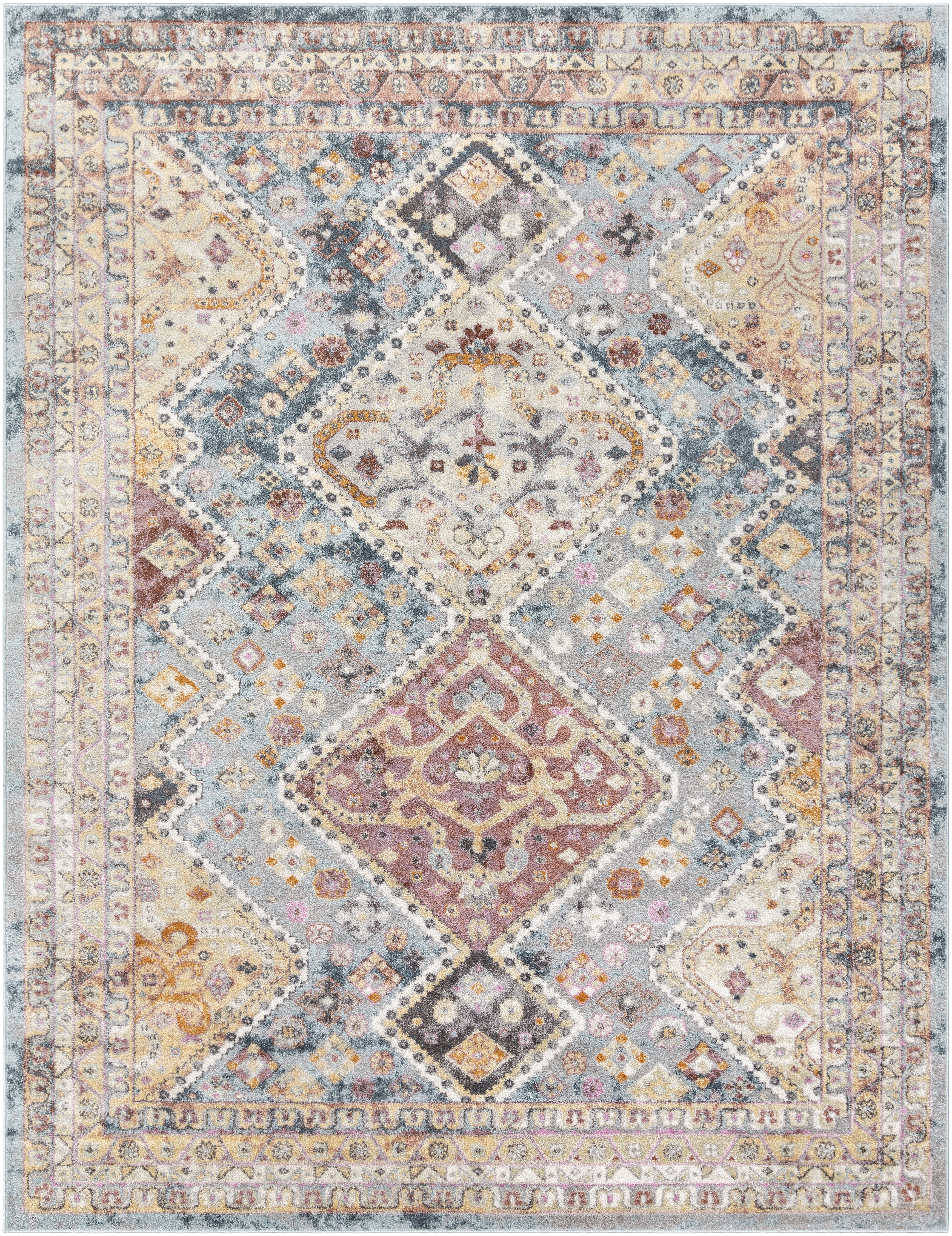 New Mexico Rug, 7'10" x 10'3" - Image 0