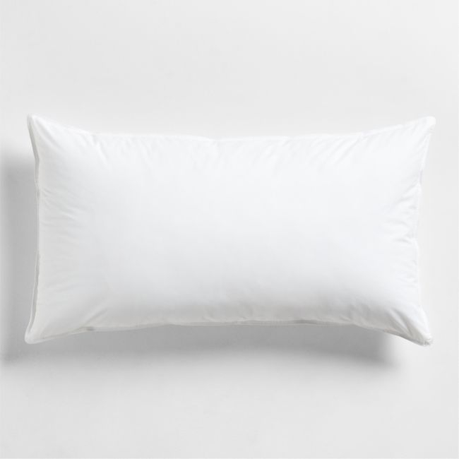 Classic Organic Cotton Down-Alternative Firm King Bed Pillow - Image 0