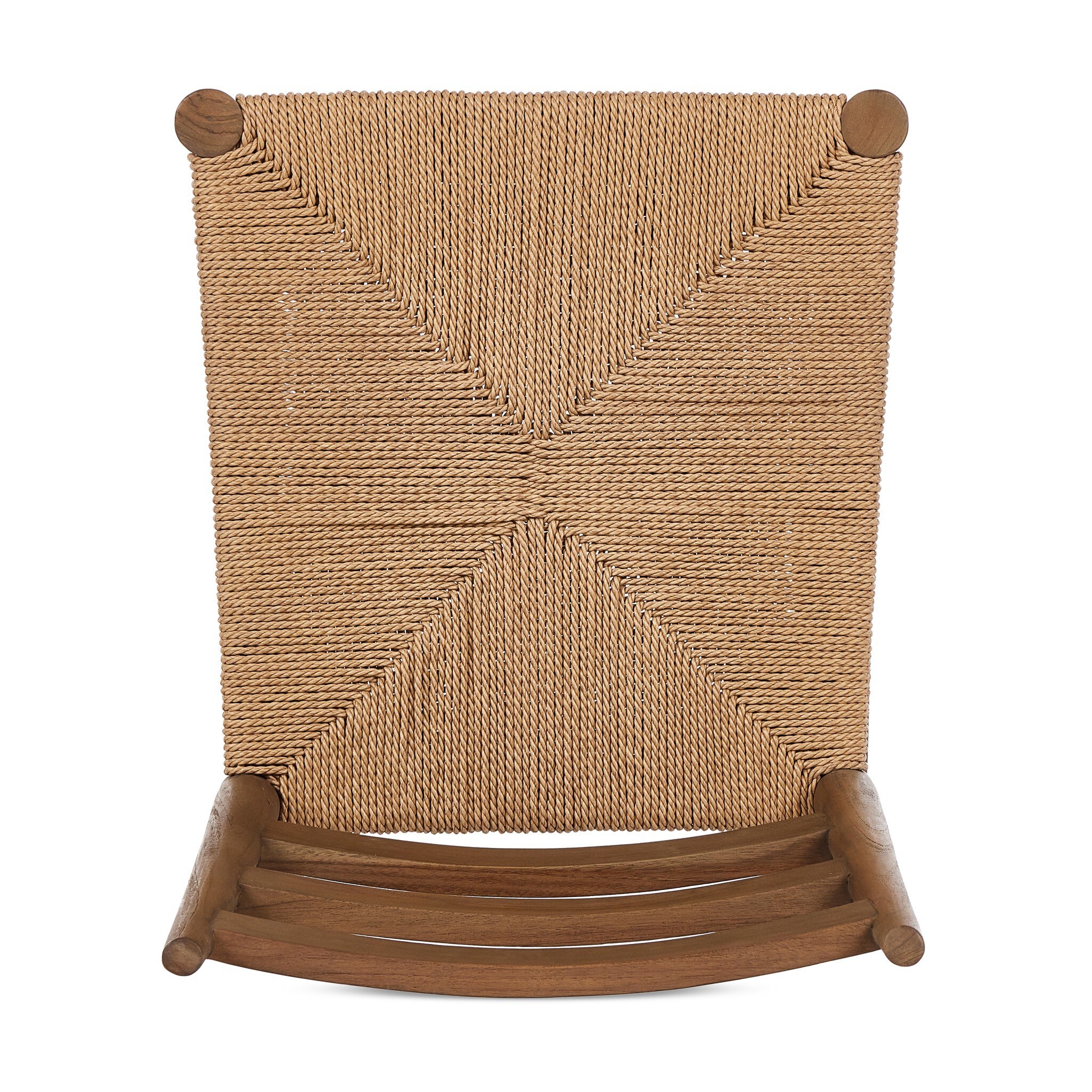 Ladder Back Outdoor Dining Chair - Textured Natural - Image 8