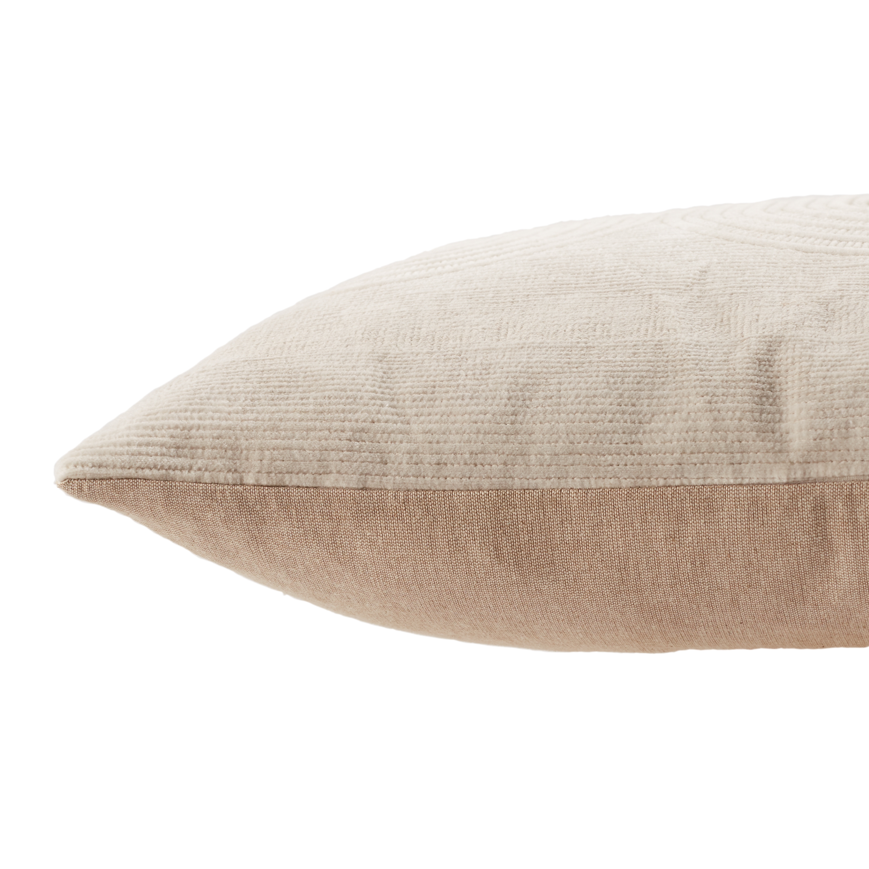 Deco Throw Pillow, Ivory, 22" x 22" - Image 2