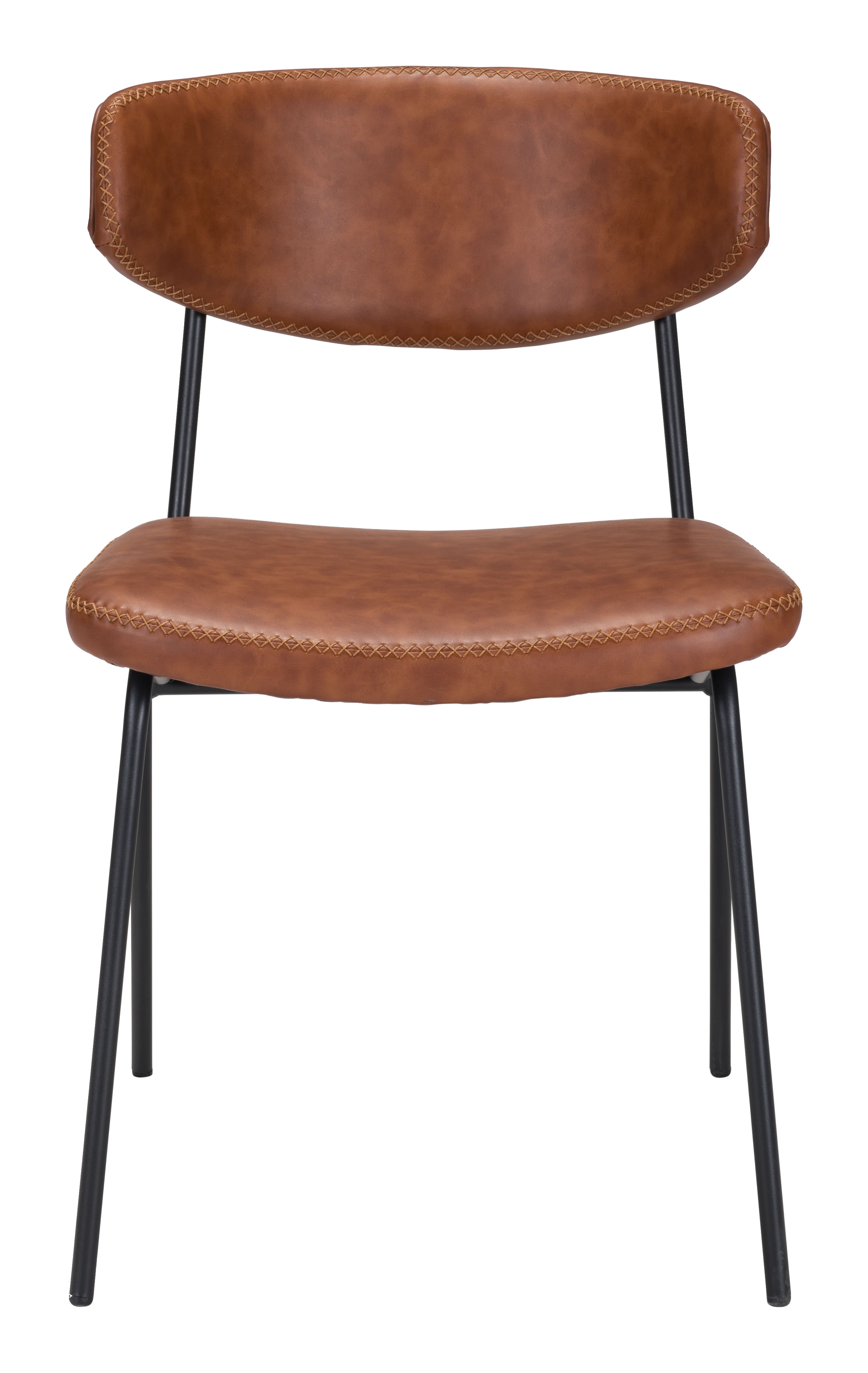 Ellen Dining Chair (Set of 2) Vintage Brown - Image 2