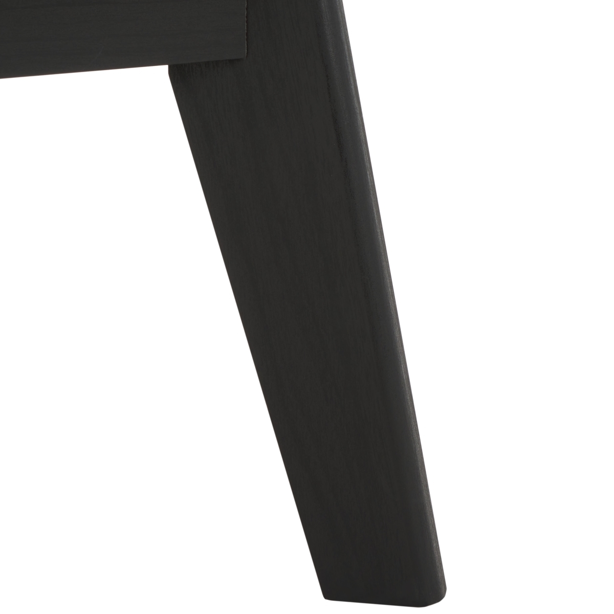 Esma 1 Drawer 1 Shelf Nightstand - Black - Safavieh - Image 3