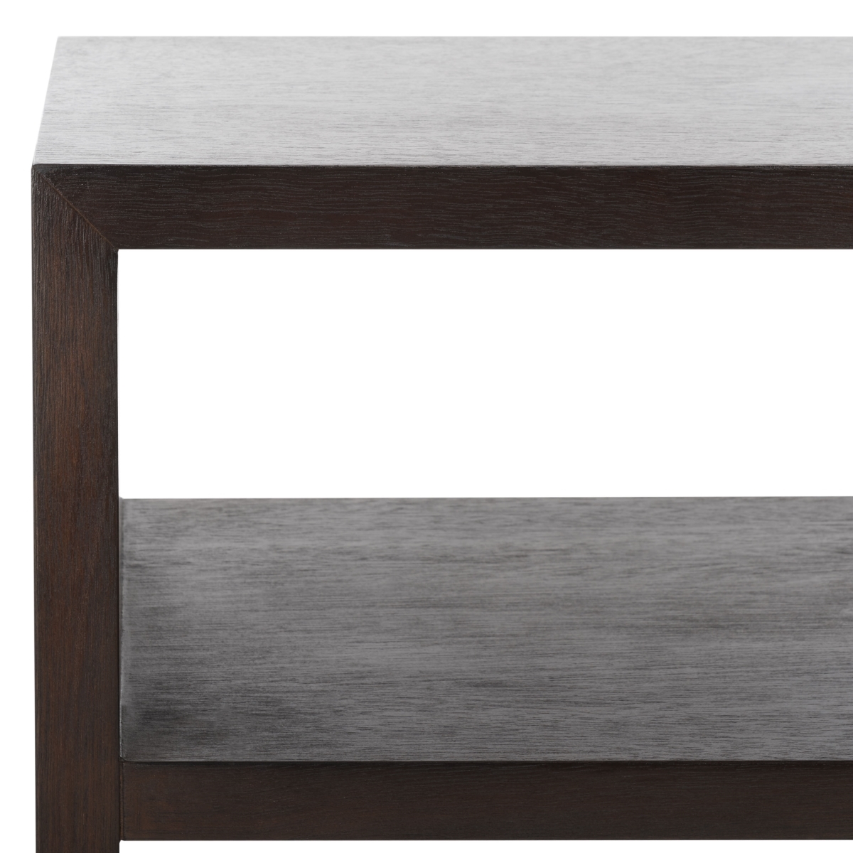Munson 2 Shelf Console Table - Dark Oak - Safavieh - Image 2