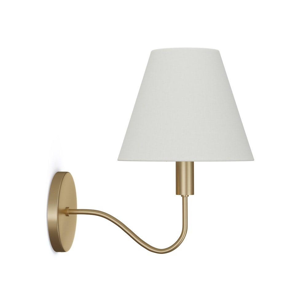 Lombard Sconce - Brass - Image 0