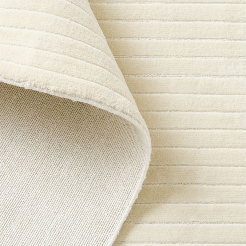 Canova Warm White Performance Nylon Area Rug 8'x'10' - Image 3