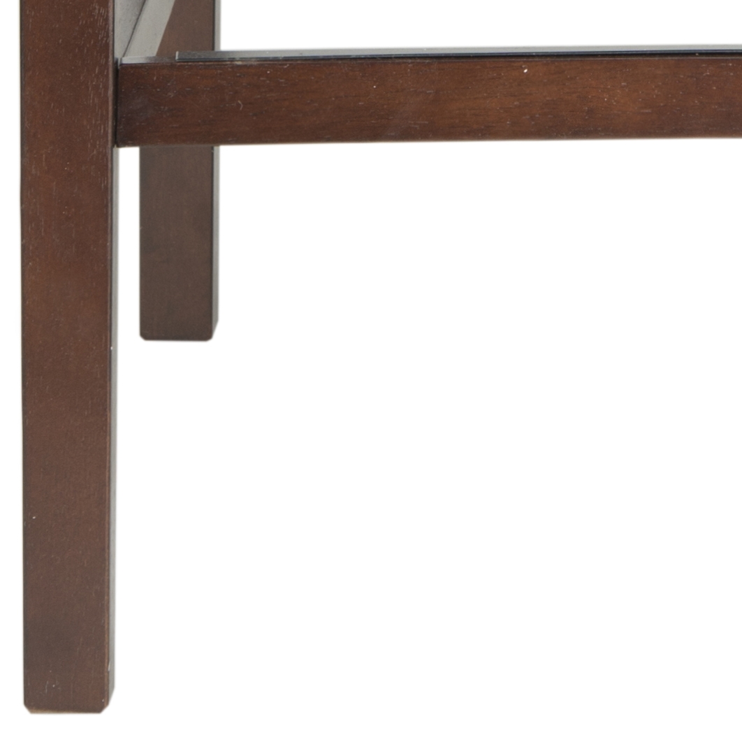 Dylan Bar Stool - Taupe/Espresso - Safavieh - Image 6