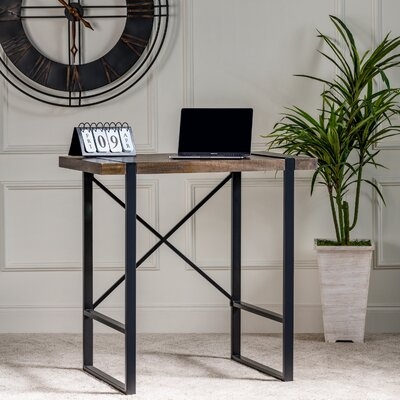 McAllen Mango Wood Standing Desk - Image 0