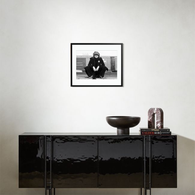 'Lennon in Westside' Photographic Print in Black Frame 21"x17" - Image 0