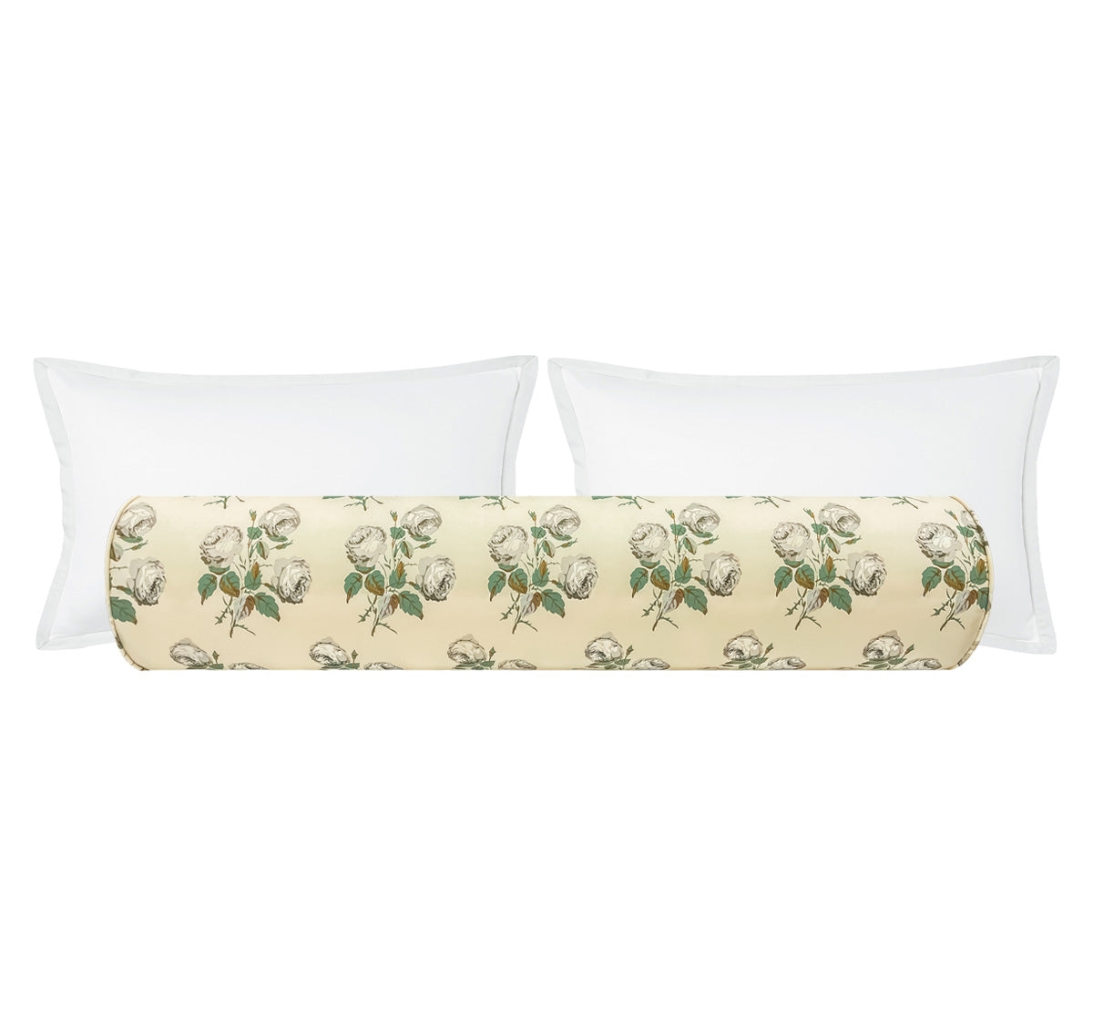 THE BOLSTER :: BOWOOD // GREEN + GREY | COLEFAX & FOWLER - BY THE YARD - Image 0