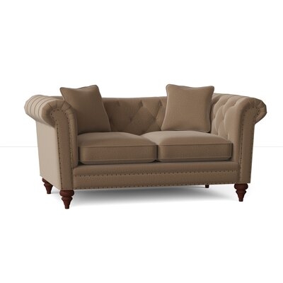 Downsview Chesterfield 70" Rolled Arm Loveseat - Image 0