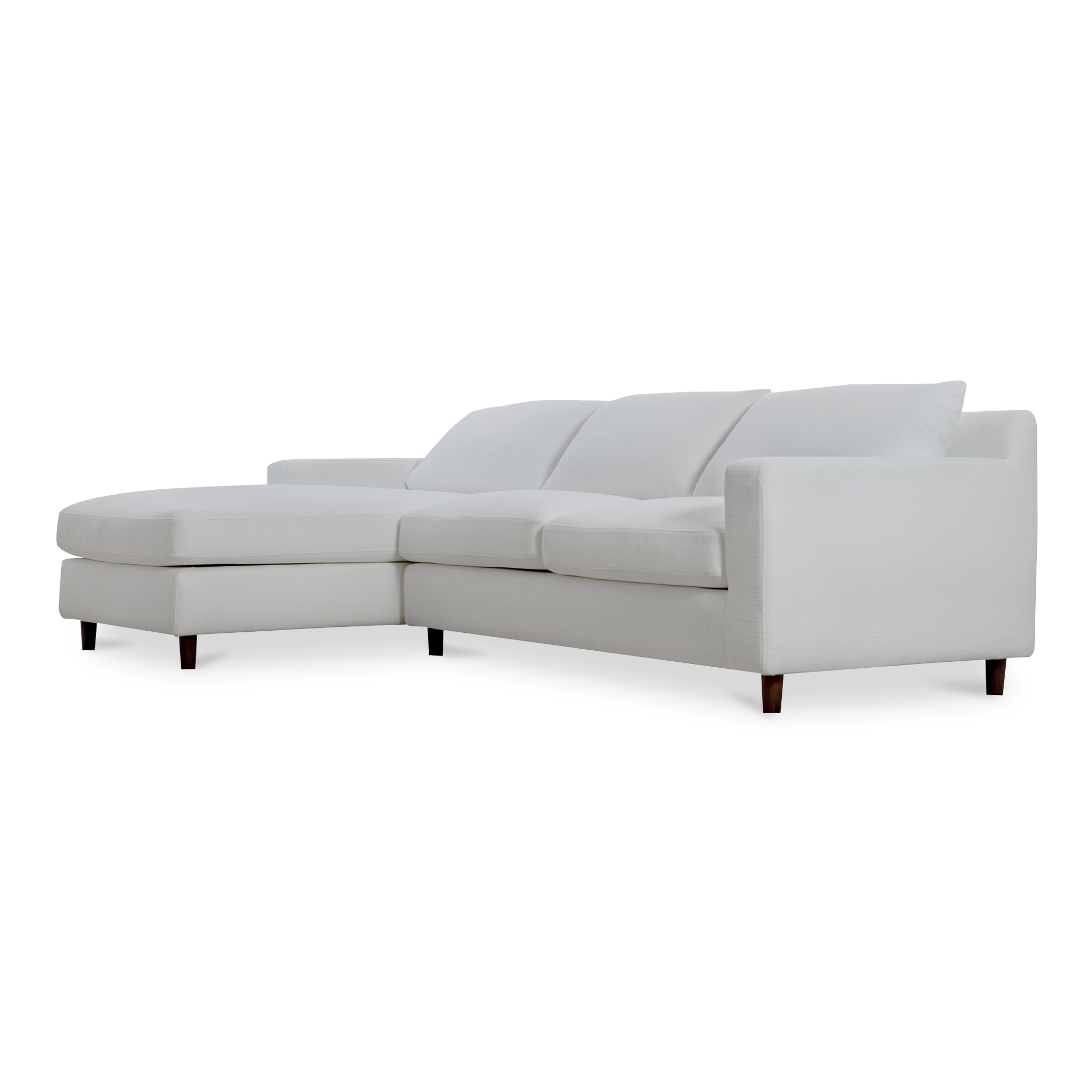 Hutton Left Sectional White - Image 1