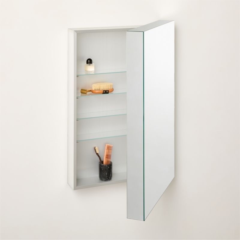 Mie Silver Medicine Cabinet 24"X36" - Image 4