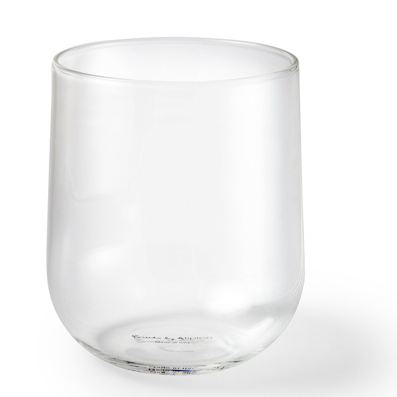  Crudo Stemless Wine Glass (Set of 4) Color: Transparent - Image 0
