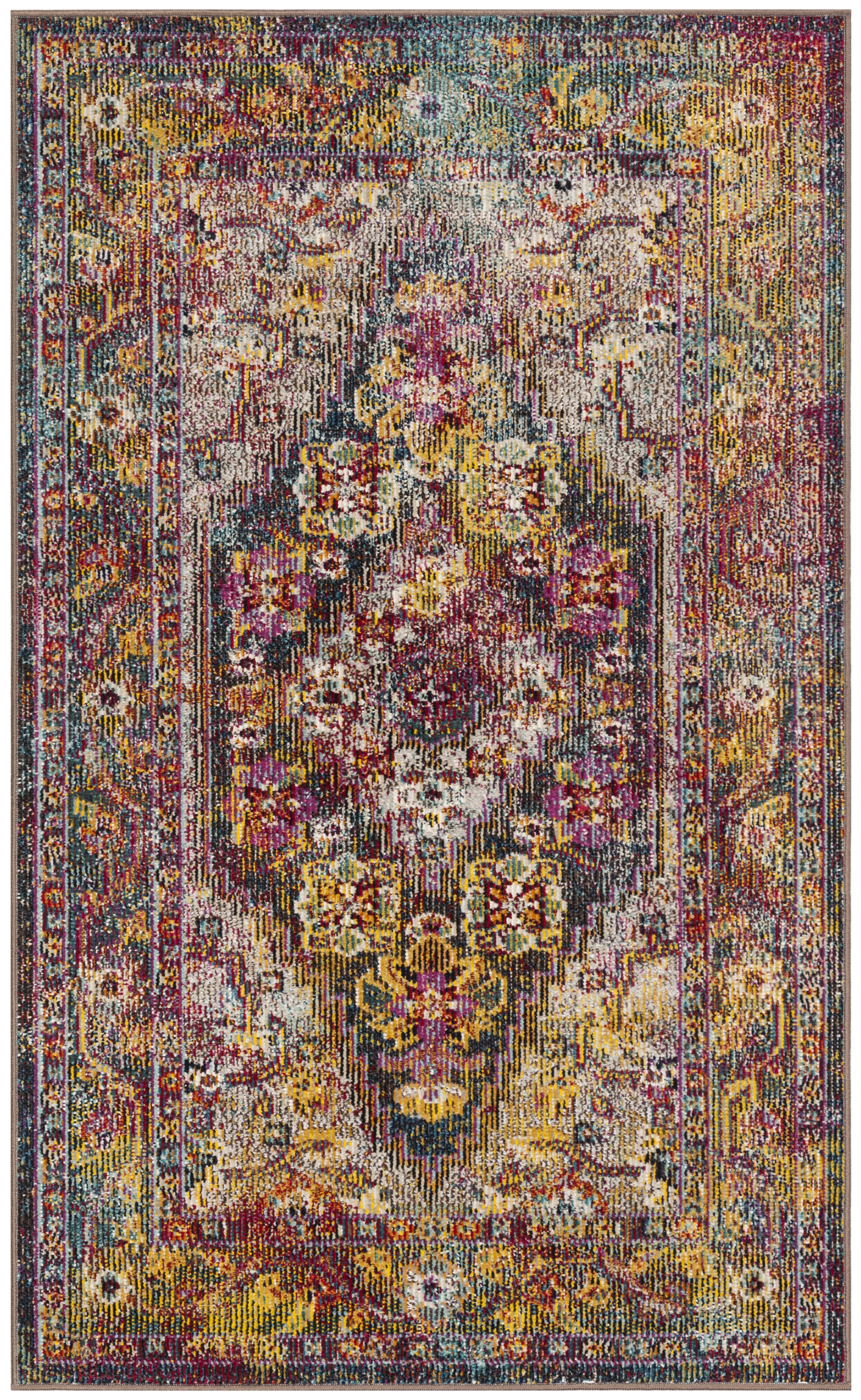 Arlo Home Woven Area Rug, CRS507H, Navy/Light Blue,  3' X 5' - Image 0