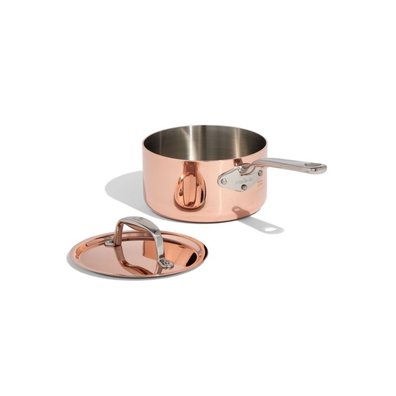 Made In Copper 1.9-Qt. Saucepan - Image 4