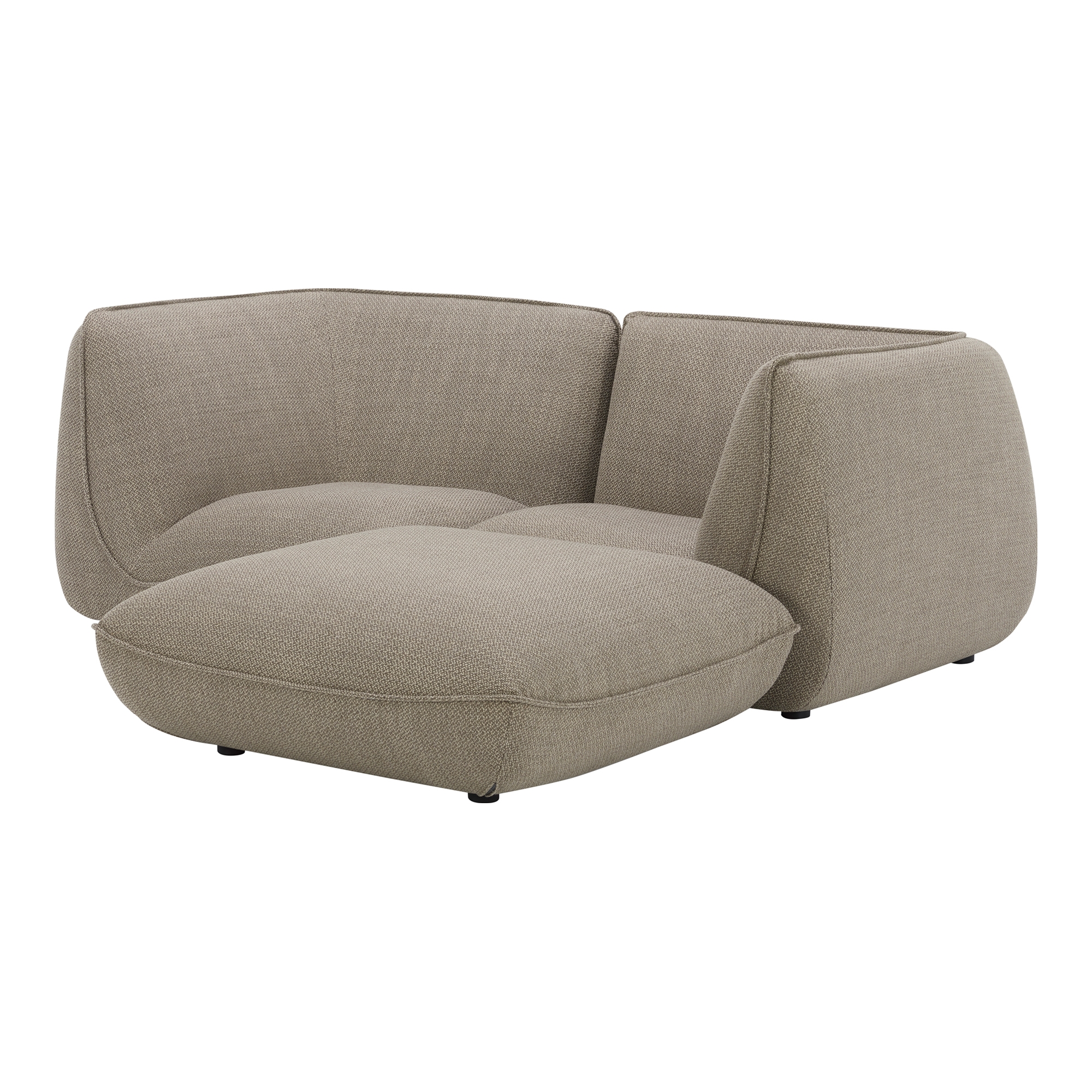 Zeppelin Nook Modular Sectional Speckled Pumice - Image 2