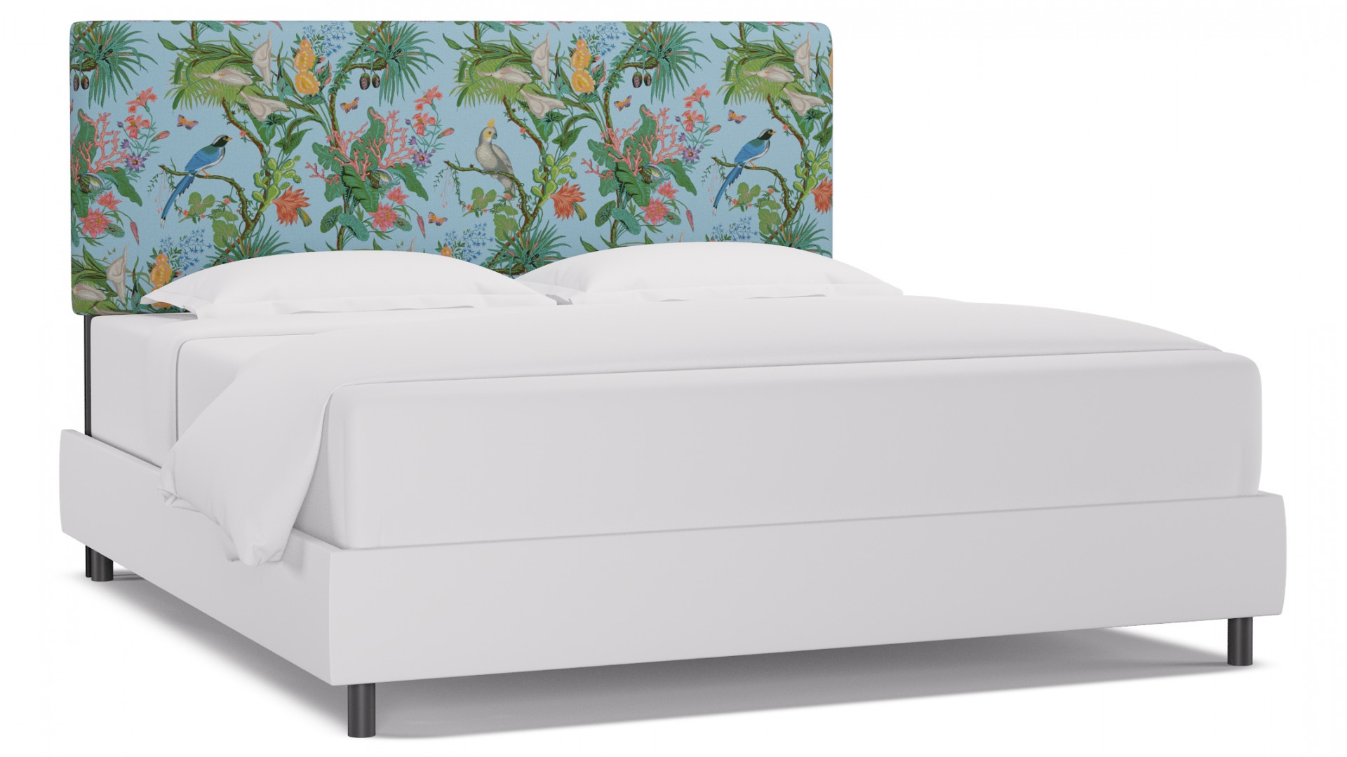 Square Back Headboard, Sky Cinque Terra, King - Image 0