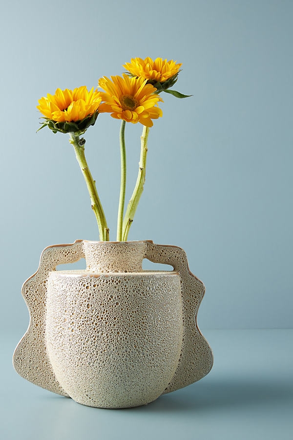Wavy Vase By Anthropologie in White - Image 0