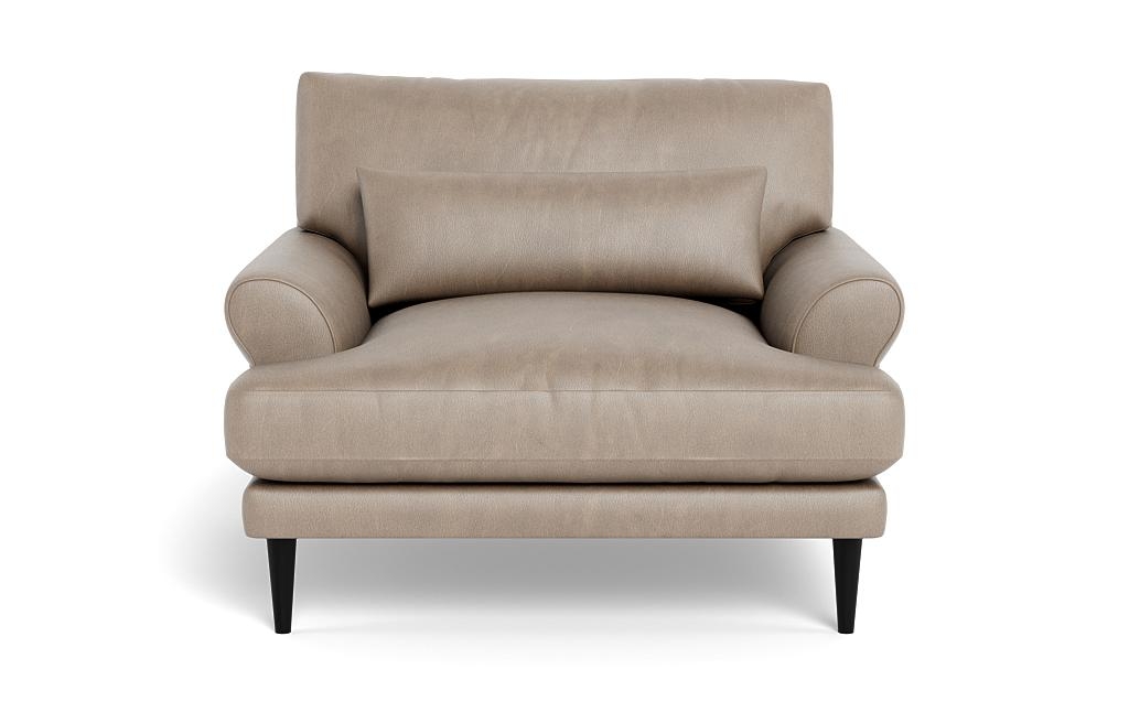 Maxwell Leather Accent Chair by Apartment Therapy - Image 0