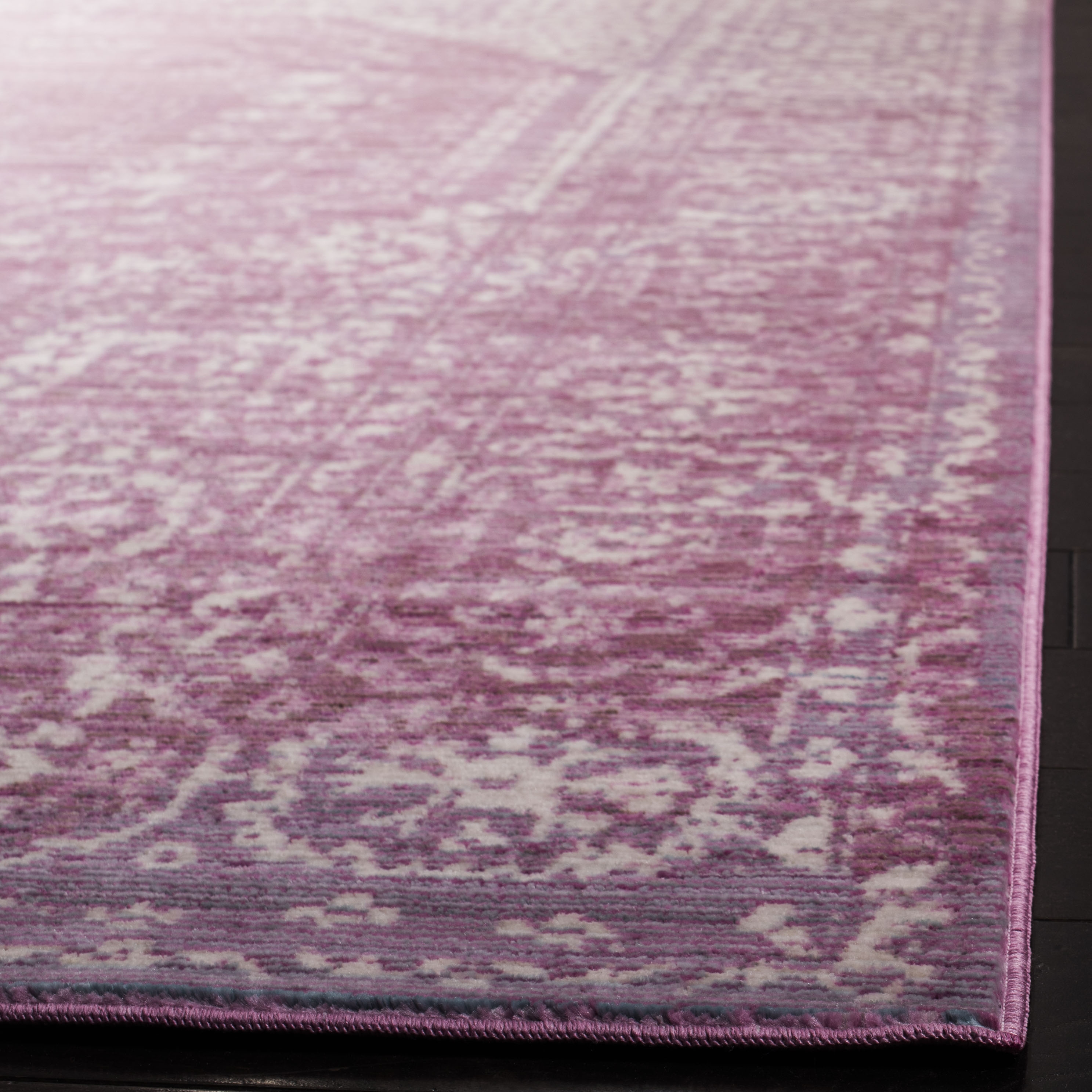 Arlo Home Woven Area Rug, VAL205A, Fuchsia/Multi,  8' X 10' - Image 1