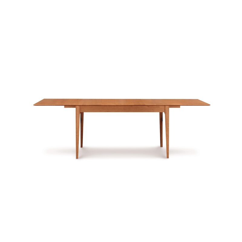 Copeland Furniture Sarah Extendable Dining Table Color: Autumn Cherry - Image 0