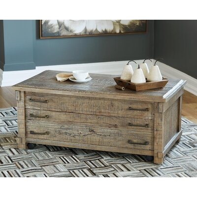 Grondin Lift Top Coffee Table with Storage - Image 0