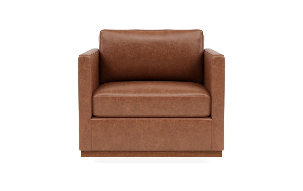 Jasper Leather Swivel Chair - Image 0