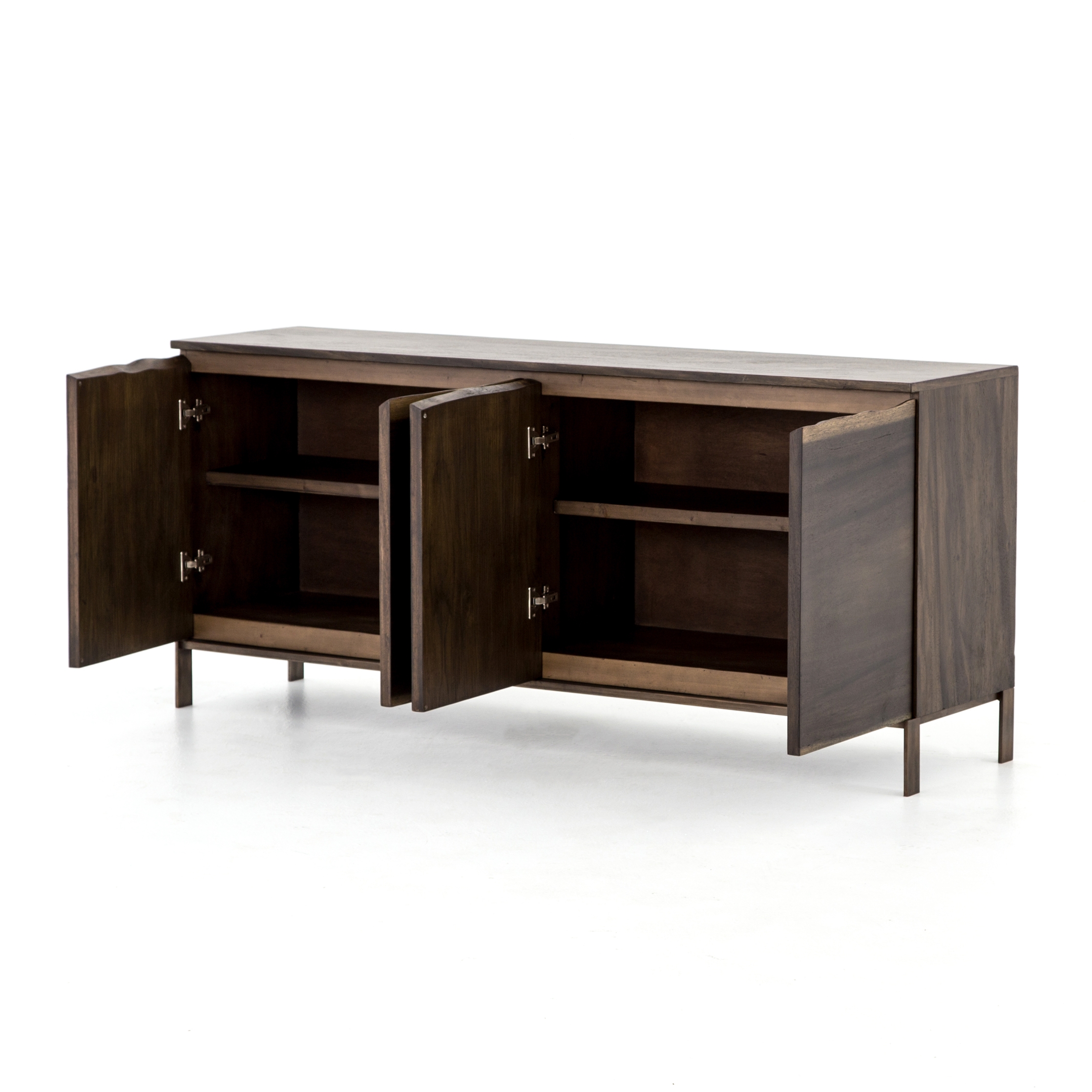 Live Edge Sideboard - Smoked Saman - Image 5