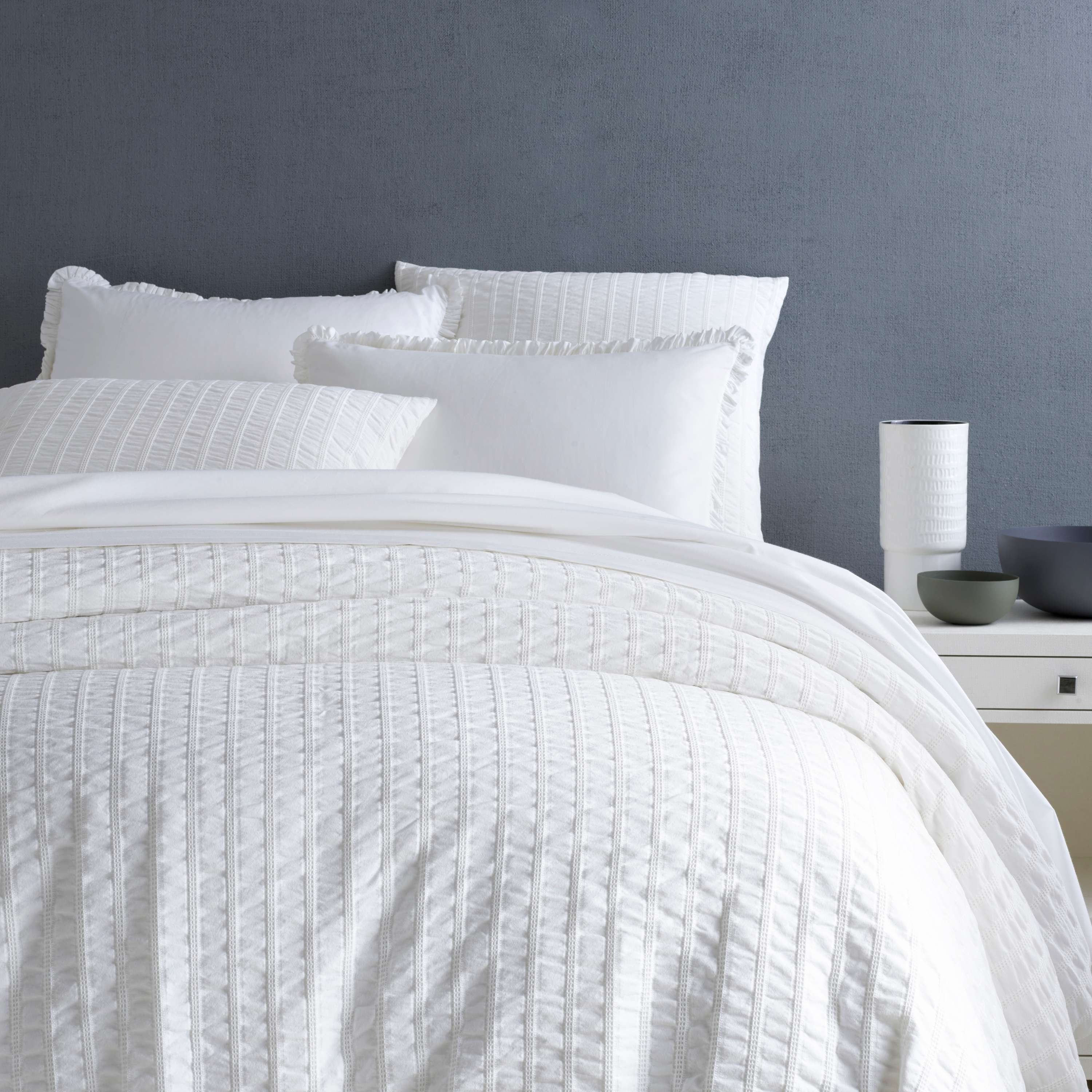 Tidal White Duvet Cover - Image 0