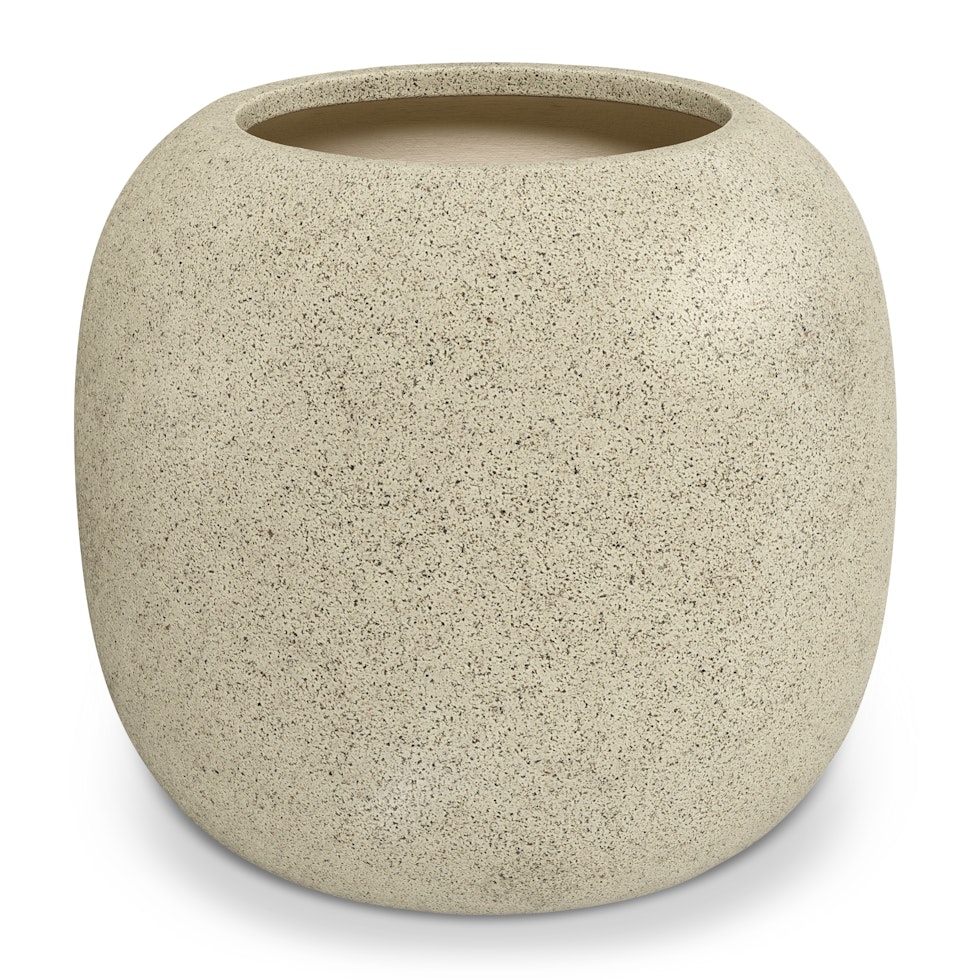 Pursl Large Indoor/Outdoor Planter - Sandstone - Image 0