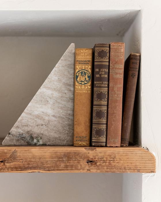 Marble Pyramid Bookends - Image 1