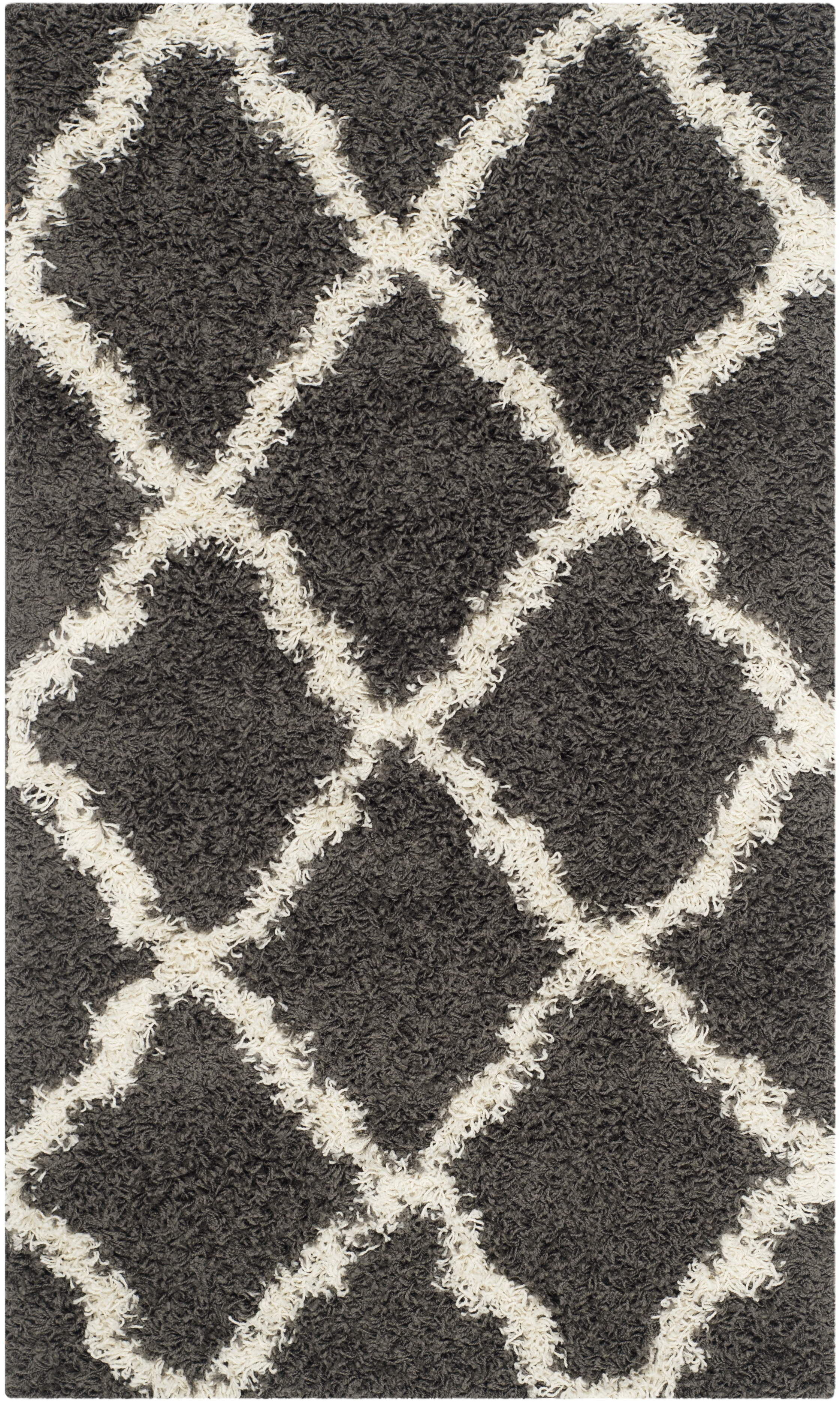Arlo Home Woven Area Rug, SGD257A, Dark Grey/Ivory,  3' X 5' - Image 0