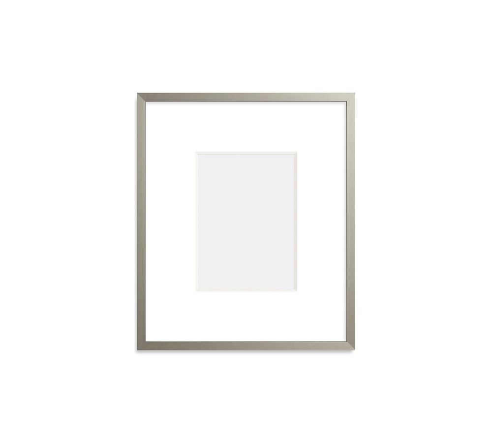 Metal Gallery Frame, 3" Mat, 5x7 - Graphite - Image 0