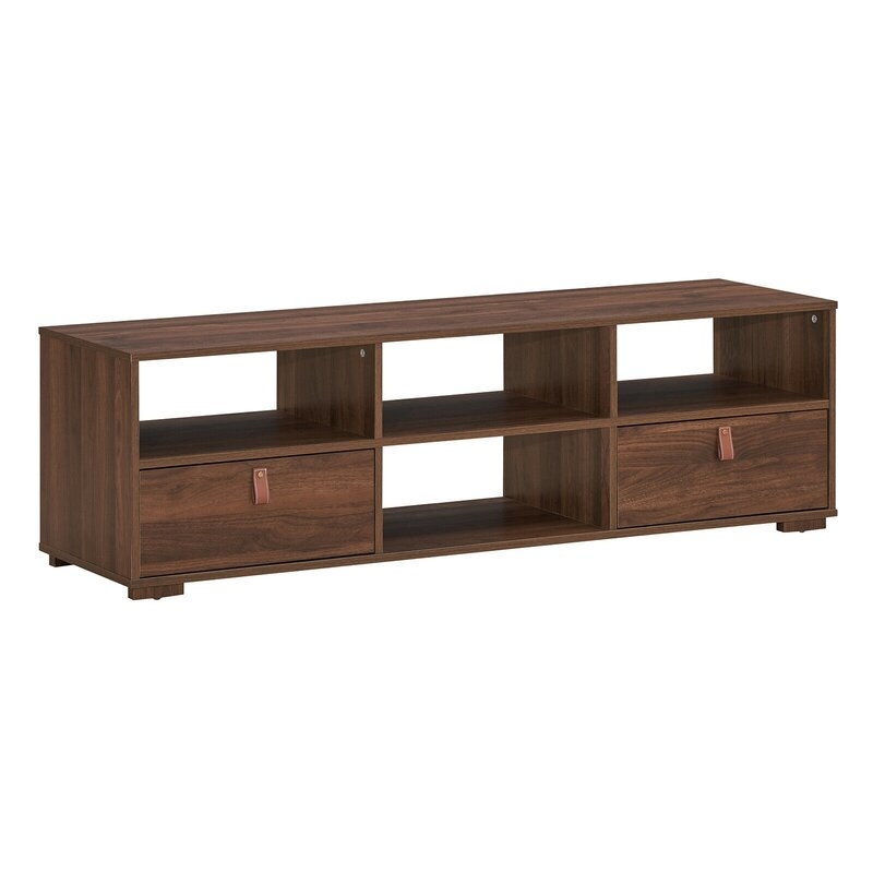 TV Stand for TVs up to 58", Walnut - Image 1