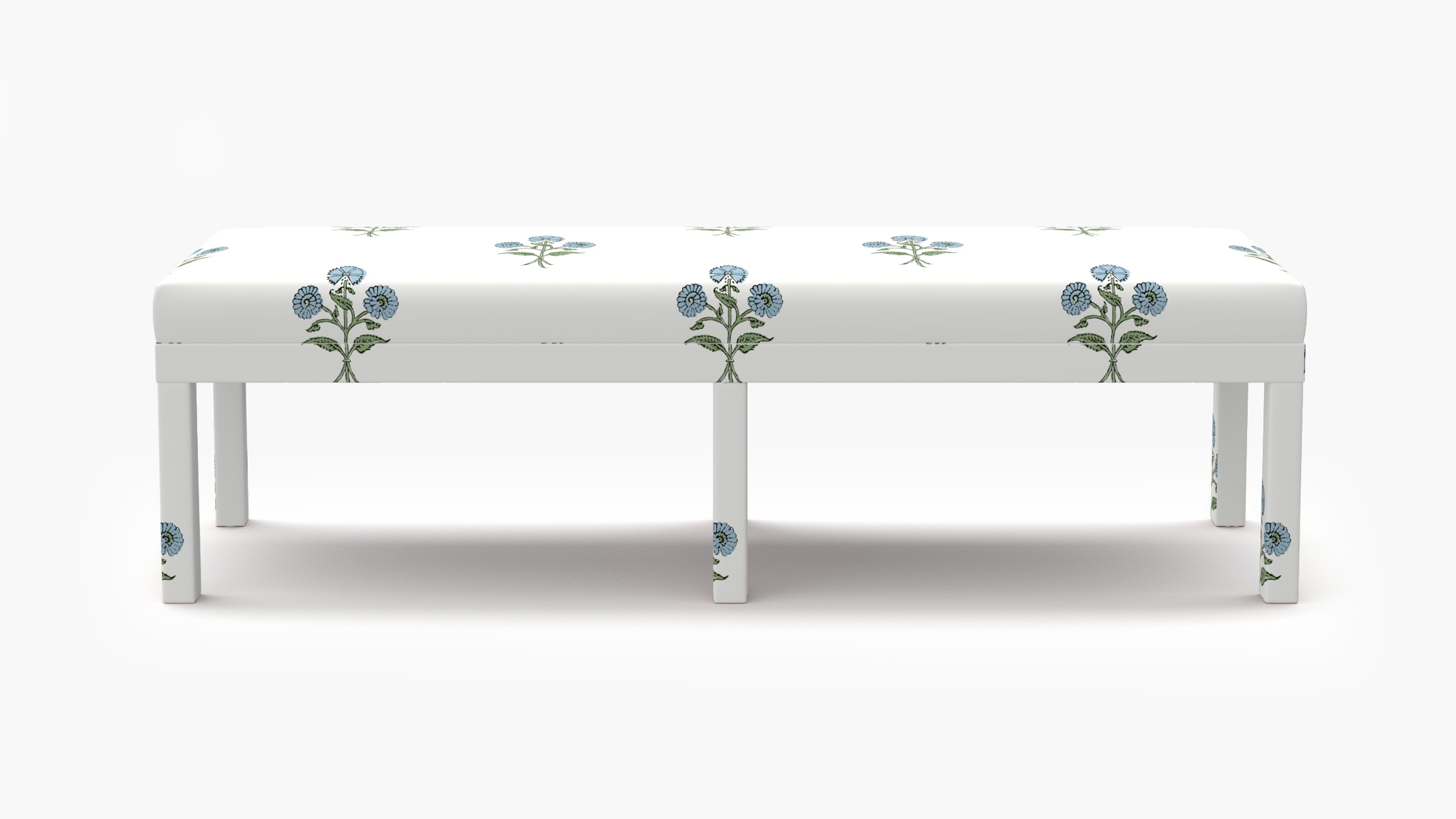 Parsons Bench, Blue Delphine - Image 0