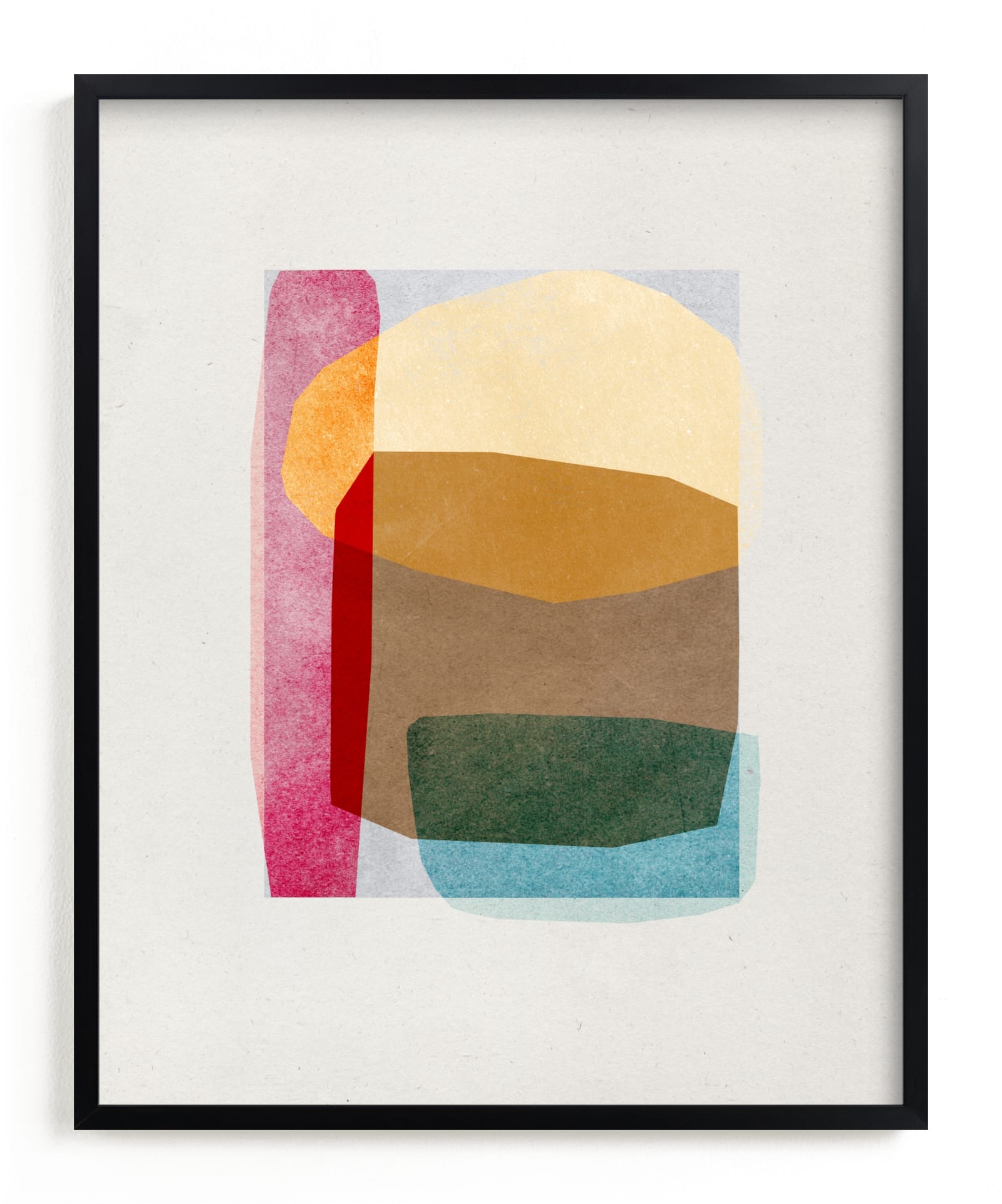 Sheer Shapes Open Edition Fine Art Print - Image 0