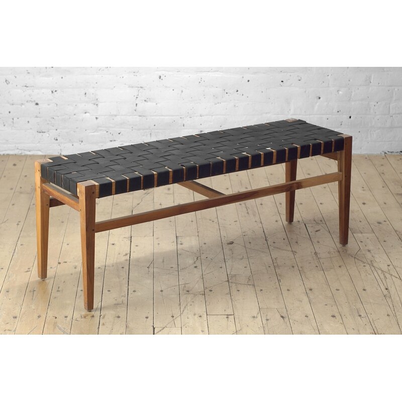 From the Source Grasshopper Solid Wood Bench - Image 0