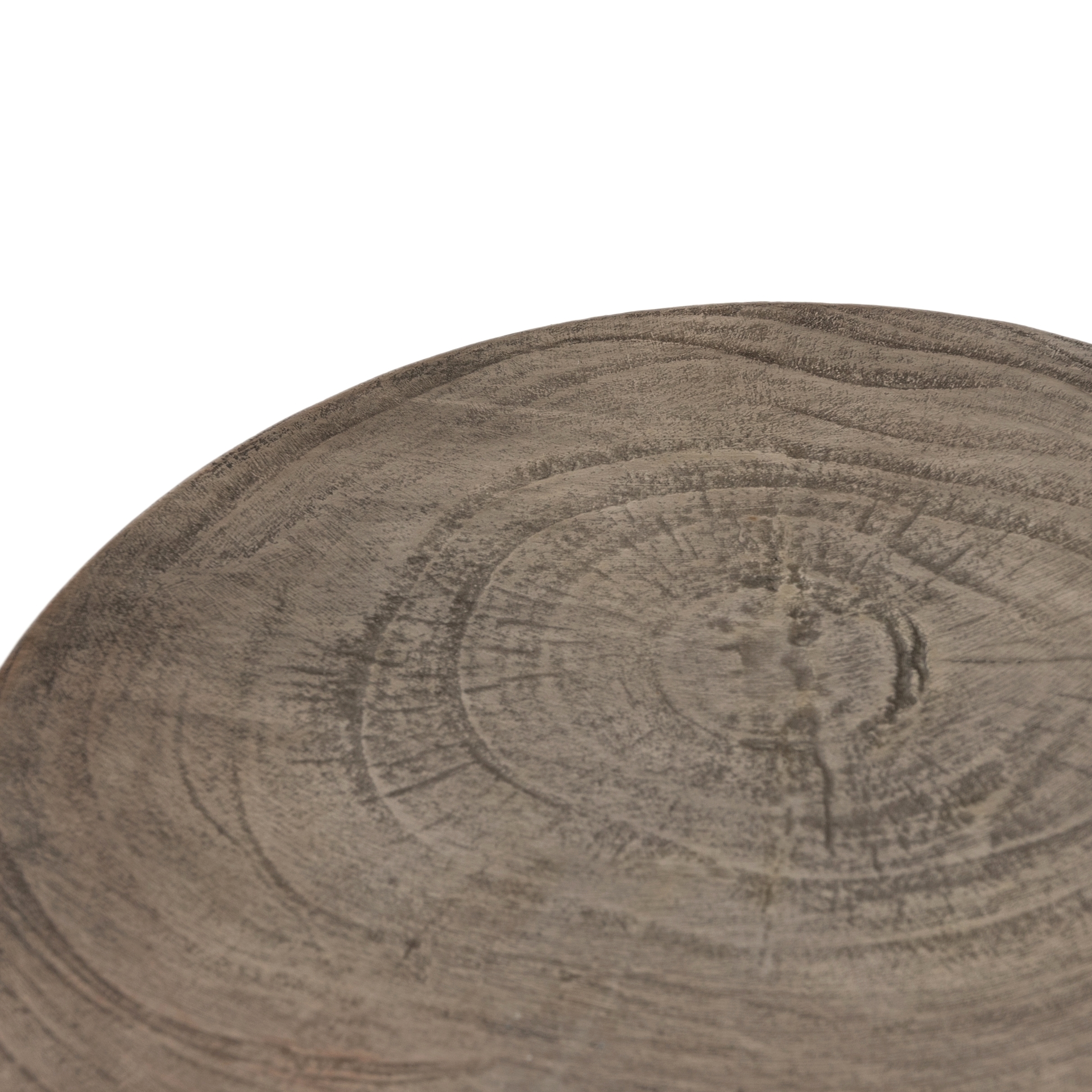 Petros Outdoor End Table - Weathered Grey Teak - Image 7