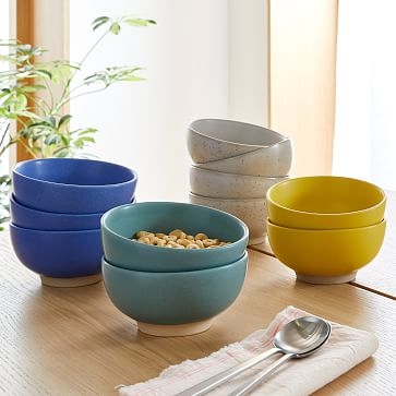 Formosa Cereal Bowl Stoneware Set Of 4 Cobalt Blue - Image 2