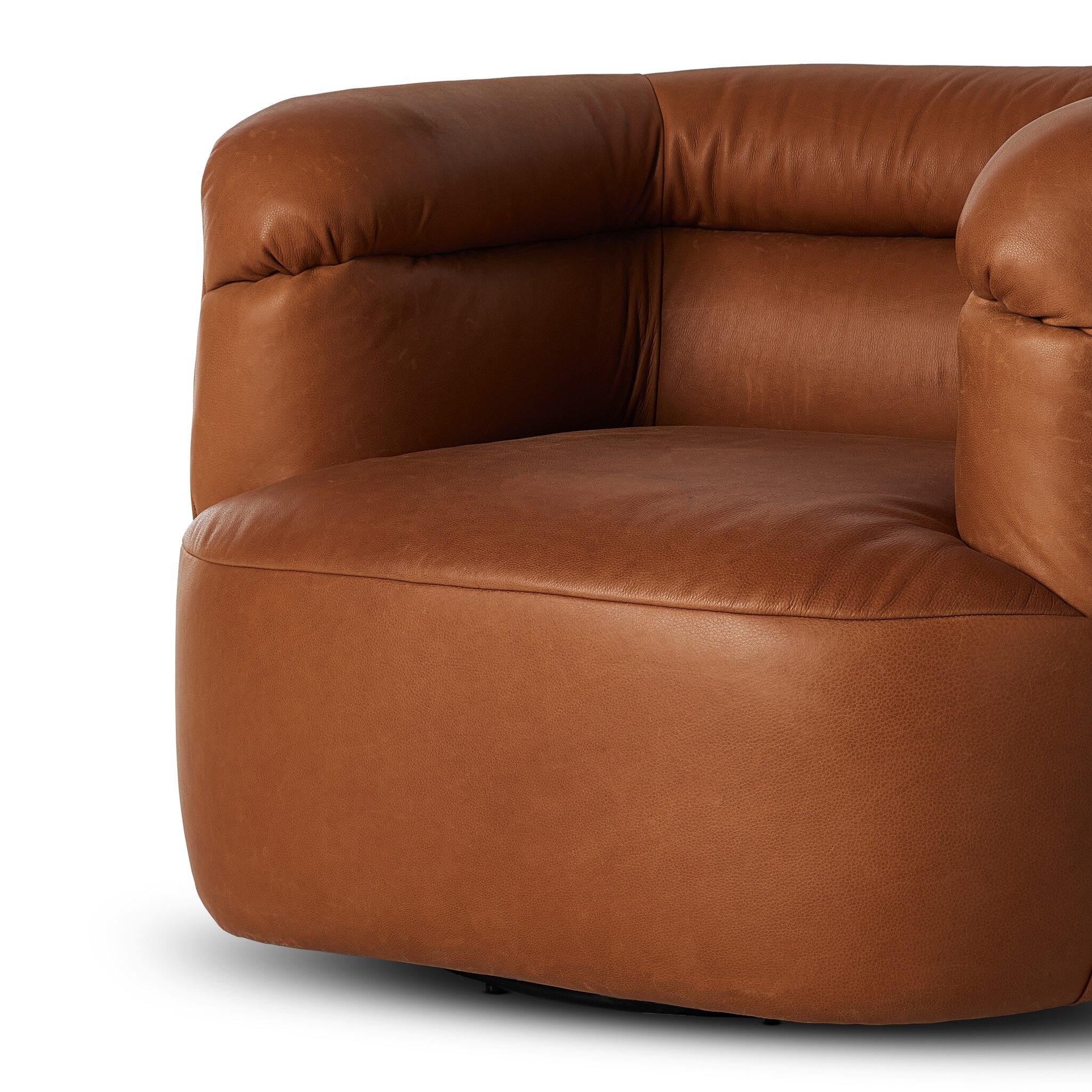 Gerrie Swivel Chair - Brickhouse Butterscotch - Image 10