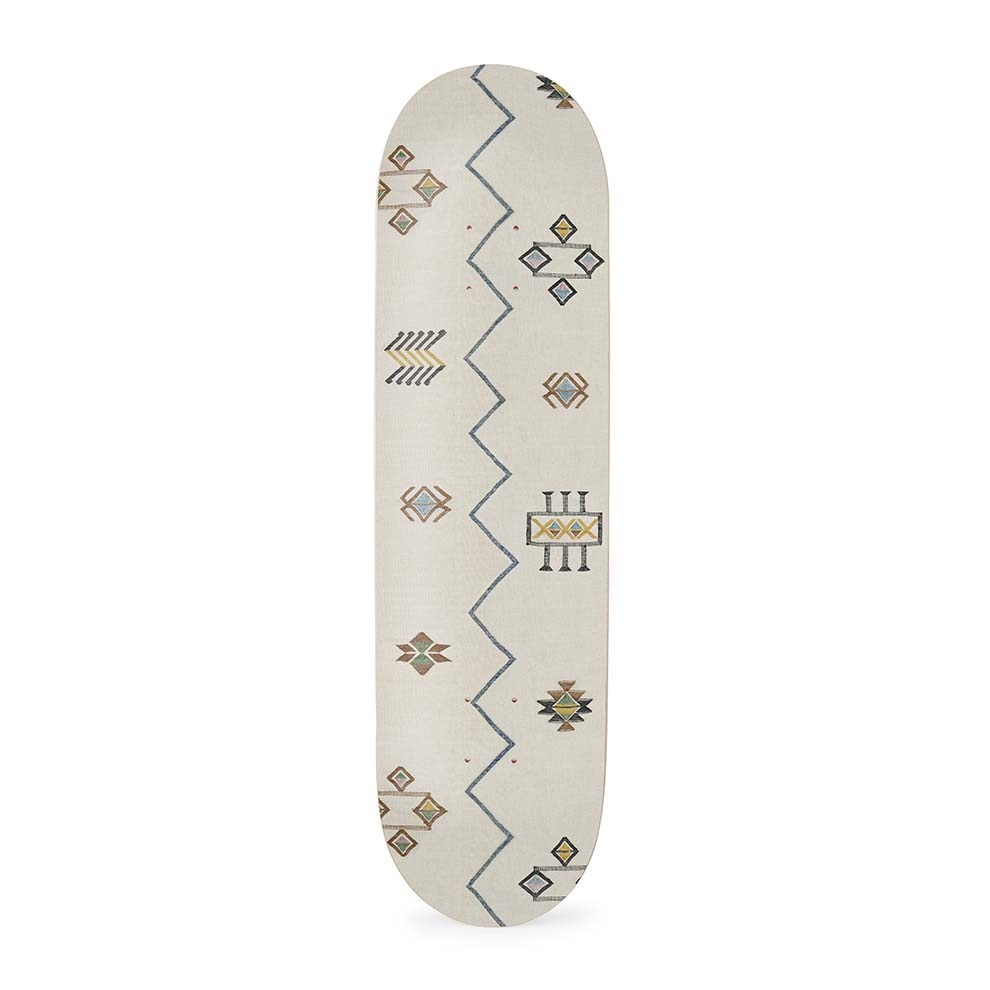 Ecru Cactus Silk Skateboard - Image 0