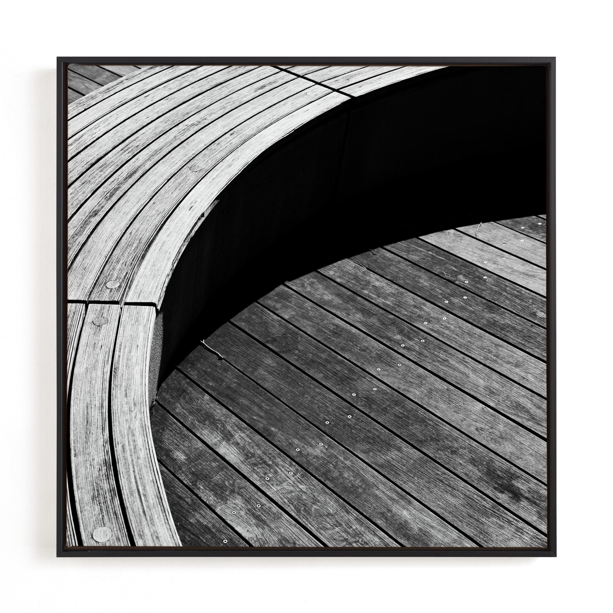 Curve Bench Geometric I Limited Edition Fine Art Print 2 - Image 0